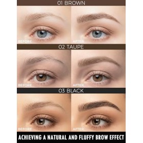 Anglicolor Stylo à sourcils à cinq dents 05 noir B 