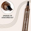 iMethod Stylo à sourcils - Mise à niveau du stylo de tatouage des sourcils, maquillage des sourcils, longue durée, imperméabl