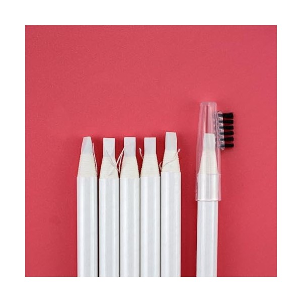 Rasmet 6 Stylo Tatouage Permanent Sourcils des Lèvres et des Sourcils avec Conceptions Pré-dessinées Stylo Mapping Sourcils ...