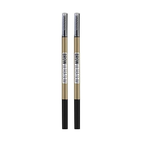 Maybelline New York - Crayon à Sourcils Express Brow Ultra Slim - Haute Précision - Tenue Longue Durée - Teinte : 01 Blonde