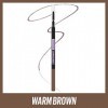 Maybelline New York Brow Ultra Slim 03 Warm Brown Lot de 2