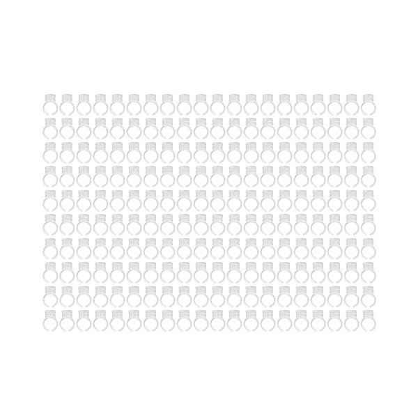 Anneau Pmu, Anneaux Porte-pigments Conteneur Maquillage Permanent Tasse Taille Moyenne 100pcs Encre de Tatouage de Sourcil 