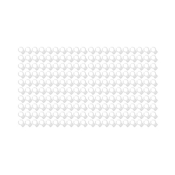 Anneau Pmu, Anneaux Porte-pigments Conteneur Maquillage Permanent Tasse Taille Moyenne 100pcs Encre de Tatouage de Sourcil 