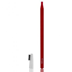 Rasmet 6 Stylo Tatouage Permanent Lèvres et Sourcils avec Conceptions Pré-dessinées Stylo Mapping Red - Rouge 