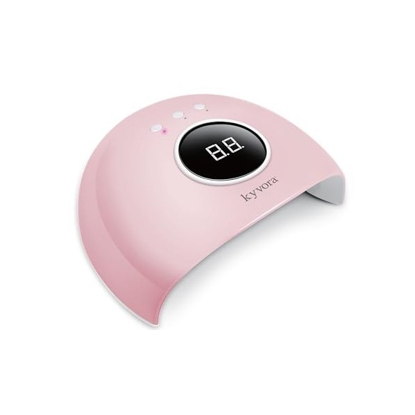 Lampe UV/LED KYVORA 36W pour séchage des ongles vernis semi-permanent et gels, affichage digital de la minuterie, qualité pro