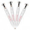 MOTIBACK Crayon à sourcils multifonction 4 en 1 avec 4 pointes pour contouring, remplissage, surligneur et khôl, facile à app