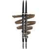 NYX Professional Makeup Crayon à Sourcils Micro Brow Pencil, Crayon Ultra-Fin Double-Embout avec Mine Rétractable et Goupillo...