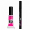 NYX Professional Makeup, Pack DUO, Colle Fixatrice à Sourcils The Brow Glue, Teinte : Transparente + Feutre à Sourcils Lift &...