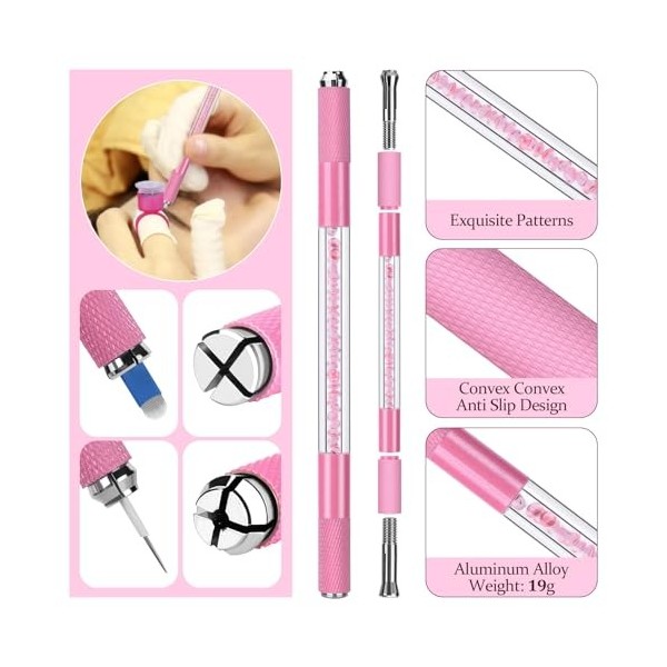 ATOMUS microblading Practice Kit Pink set complet doutils de stylo manuel semi - permanent pour tête de mannequin 18u 3rl mi ...