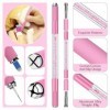 ATOMUS microblading Practice Kit Pink set complet doutils de stylo manuel semi - permanent pour tête de mannequin 18u 3rl mi ...