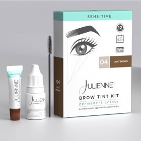 Julienne Kit de teinture pour sourcils Sensitive - Marron clair Maquillage des sourcils