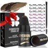 iMethod Kit de tampons et pochoirs pour sourcils - Kit de tampons et de modelage pour sourcils parfaits - 27 tampons à sourci...