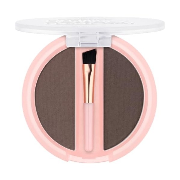 Essence - Poudre Sourcils Brow Powder Duo Set - 03 Dark Maquillage des sourcils