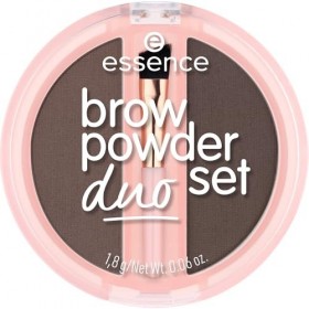 Essence - Poudre Sourcils Brow Powder Duo Set - 03 Dark Maquillage des sourcils