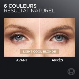 LOréal Paris - Crayon à Sourcils Tenue 24H - Pointe Triangulaire pour une Définition Parfaite - Formule Waterproof Résistant ...