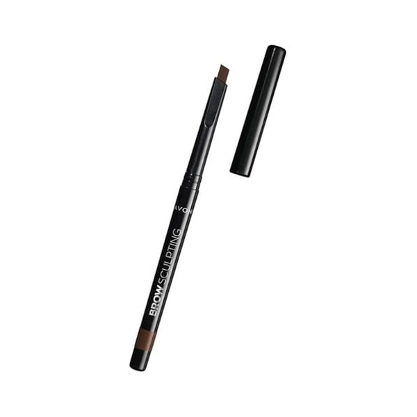 Avon Crayon sculptant les sourcils avec pointe inclinée – Se tord pas besoin de taille-crayon marron foncé 