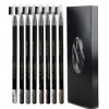 12pcs 1 Boîte Crayon à sourcils Imperméable à leau de Noyau dur de bec de canard pour Beauté Semi-permanente de Maquillage B