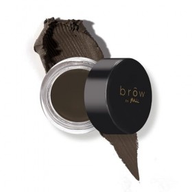 Mii Mii Cosmetics Brow Brosse à sourcils et brosse à sourcils Foncé