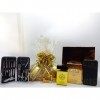 Coffret cadeau pour homme Cool Blue pour Home, 2 pièces Eau de toilette 100 ml et gel douche 130 ml + kit de manucure et pédi