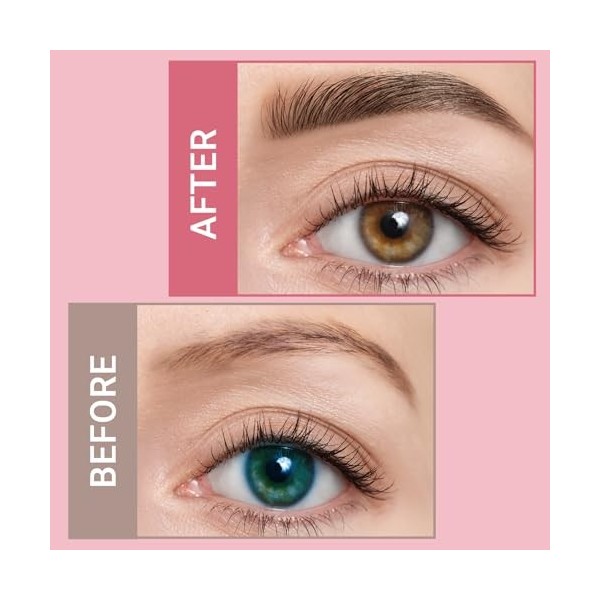 Vevivia Beauty Stylo à sourcils – Crayon à sourcils avec pointe micro-fourchette et pointe de précision pour sourcils naturel...
