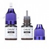CHUSE Pigments liquides hybrides pour sourcils PMU 0,24 oz/7 ml H202 Brun foncé 