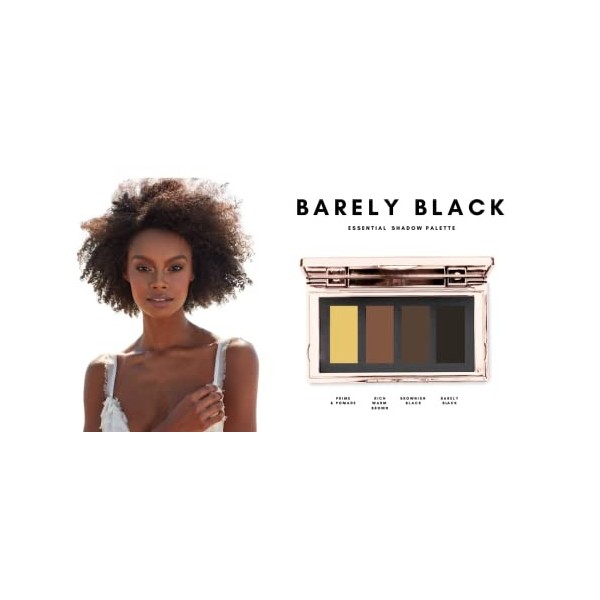 Eyebrowqueen - Palette dombres à sourcils noirs avec apprêt à sourcils Maquillage des sourcils