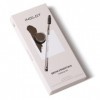 INGLOT Brow Kit, brosse biseautée 31T + gel à sourcils couleur 16, formule végétalienne, pack économique