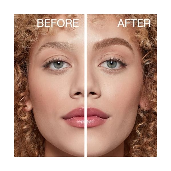 Boobeen Crayon à sourcils avec miroir, crayon à sourcils liquide imperméable, pointe à 4 fourches pour des sourcils naturels 