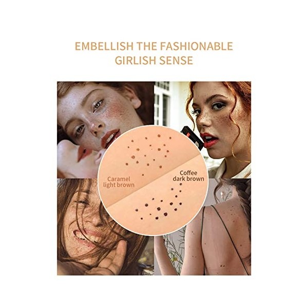 Stylo de tache de rousseur semi permanent, Stylo De Tache, Freckle Pen, Outil de Maquillage de Taches de Rousseur pour le, Im