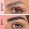 Boobeen Crayon à sourcils imperméable, crayon à sourcils pour microblading, crayon à sourcils liquide, longue durée, épais et