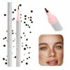 Stylo pour nævus lacrymal, Stylo anti-taches, Stylo maquillage réaliste anti-taches, Stylo anti-taches à petite tête ronde m
