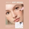 Sopt Dot Dot imperméable et durable, stylo de maquillage naturel de tache de rousseur brun clair pour un maquillage naturel s