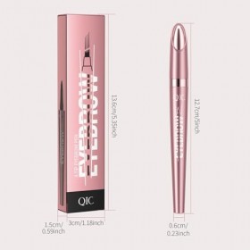 SSKHE Nouveau Crayon à Sourcils, Crayon à Sourcils Magique, Crayon à Sourcils Microknife Imperméable à l’Eau 3d Crayon De Con