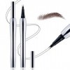 Apooliy Crayon à sourcils résistant à leau, crayon à sourcils microblading et crayon à cils inférieurs, finisseur de sourcil