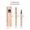 Tkekruh 2PC Crayon à Sourcils liquide, avec 4 pointes de fourchette, Imperméable Durable Naturelle, Adapté à Toutes Teintes, 