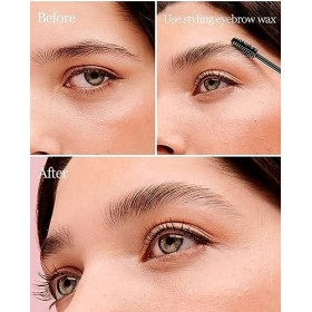 Erinde Cire de modelage professionnelle pour sourcils - Gel transparent et durable - Savon clair - Naturel et imperméable - S