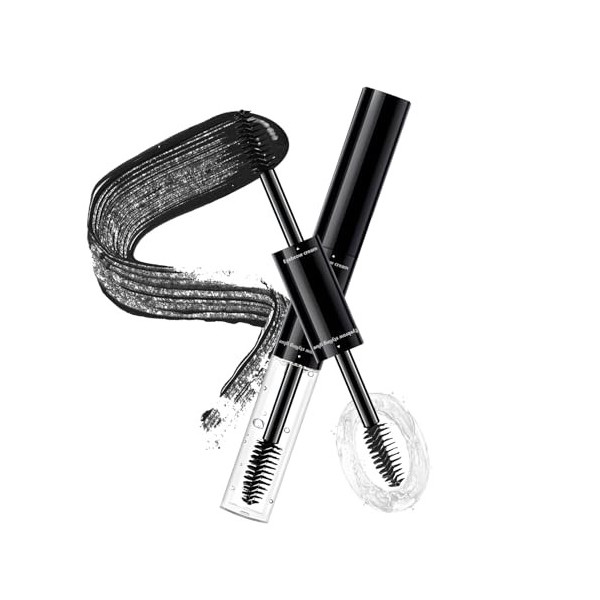 MOTIBACK Gel à sourcils à double extrémité, imperméable et durable, pour une forme naturelle, végétalien et sans cruelty-Free