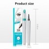 KBRPEY Crayon Sourcils Liquide 4 Pointes Précision Longue Tenue Imperméable Maquillage Professionnel Résistant Naturel