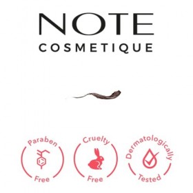 NOTE COSMÉTIQUE - Crayon et Brosse à Sourcils 2 en 1 Brow Addict | Crayon à Sourcils Fins et Épais | Crayon et Mascara Eyebro