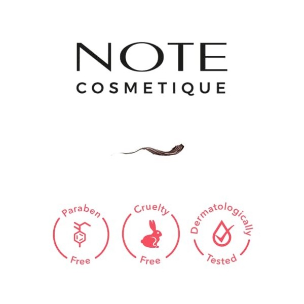 NOTE COSMÉTIQUE - Crayon et Brosse à Sourcils 2 en 1 Brow Addict | Crayon à Sourcils Fins et Épais | Crayon et Mascara Eyebro