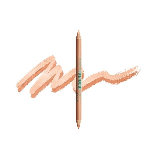 NYX PROFESSIONAL MAKEUP Wonder Pencil, Micro surligneur et correcteur multi-usages – Chaud et profond