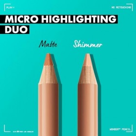 NYX PROFESSIONAL MAKEUP Wonder Pencil, Micro surligneur et correcteur multi-usages – Chaud et profond