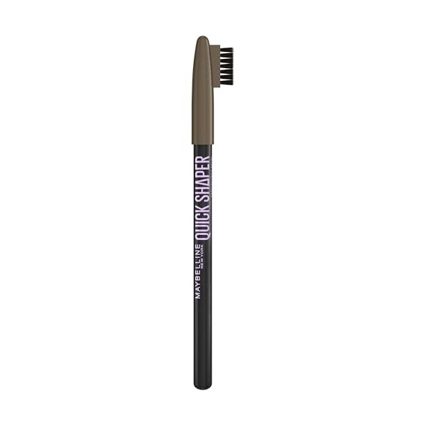 Maybelline New York - Crayon à Sourcils Quick Shaper - Fini Naturel Haute Précision - Tenue Longue Durée - Teinte : 04 Medium