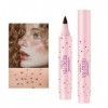 Stylo de tache de rousseur brun foncé, stylo de maquillage naturel pour taches de rousseur, stylo imperméable et durable Sopt