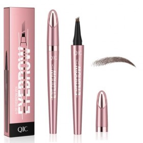 SSKHE Nouveau Crayon à Sourcils, Crayon à Sourcils Magique, Crayon à Sourcils Microknife Imperméable à l’Eau 3d Crayon De Con