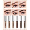 Gel à Sourcils Longue Tenue-Kit de Teinture de sourcils de Couleur de Sourcil au Rasoir à Sourcils, Waterproof Mascaras de te