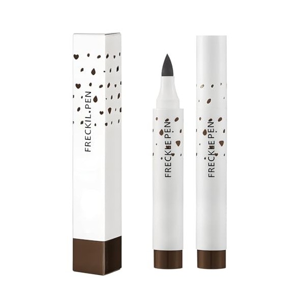 MOTIBACK Crayon de taches de rousseur naturel, imperméable et durable, stylo de maquillage fin pour le maquillage naturel et