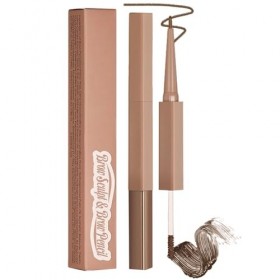 MOTIBACK Crayon à sourcils professionnel Micro Brow - Double face - Avec stylo mécanique pour dessiner, façonner et définir d