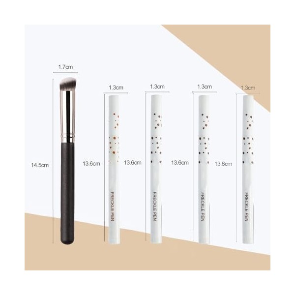 Stylo De Tache De Rousseur,Freckle Pen,Stylo Tache De Rousseur,Maquillage Stylo De Tache Rousseur,Fausses Taches De Rousseur,...