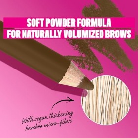 NYX PROFESSIONAL MAKEUP POWDER LOUDER BROW PENCIL SOFT BROWN
